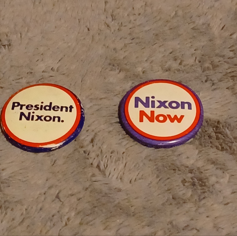 Vintage Nixon Campaign buttons